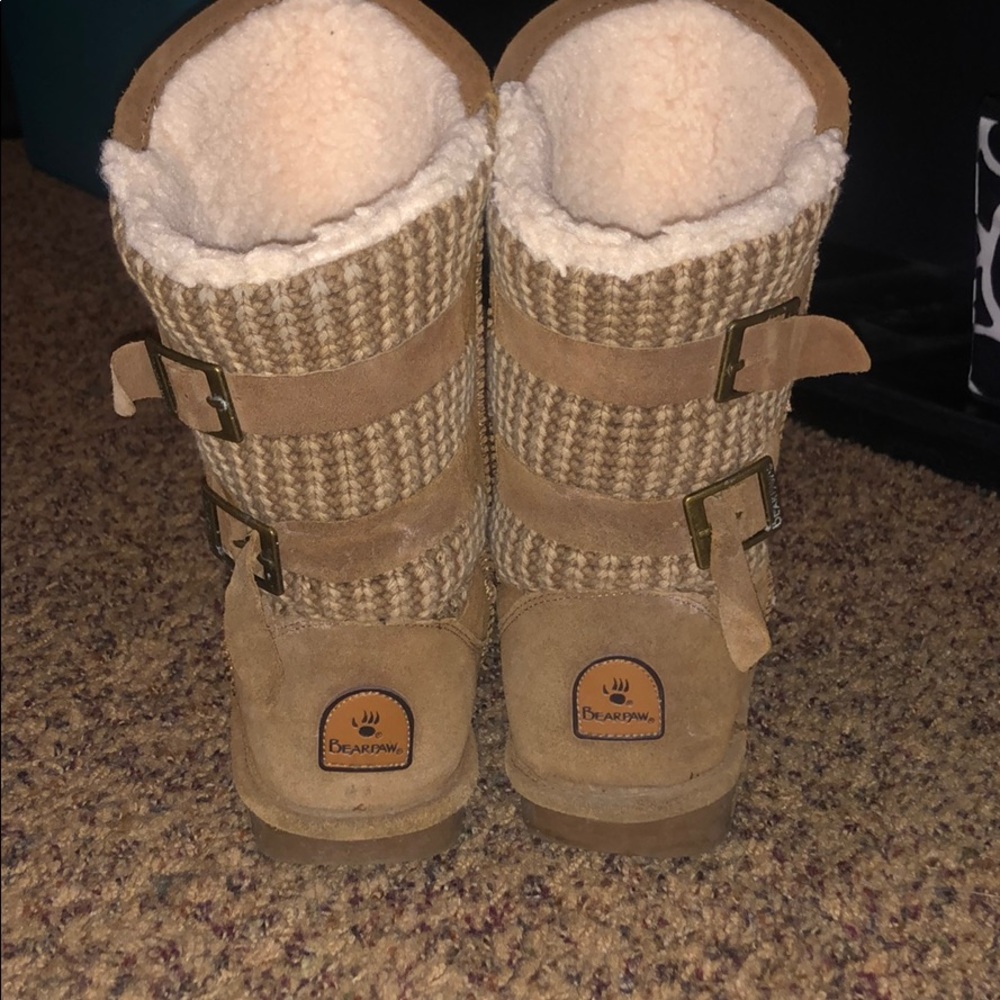 Bear-paw boots